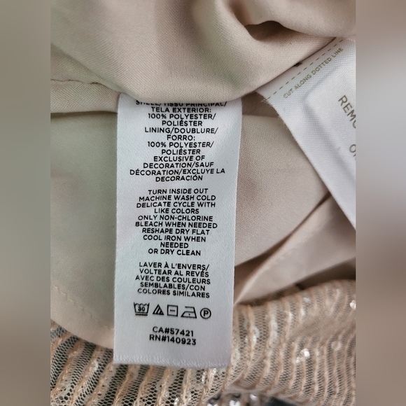 💕Loft all over sequence mini dress - Picture 4 of 4